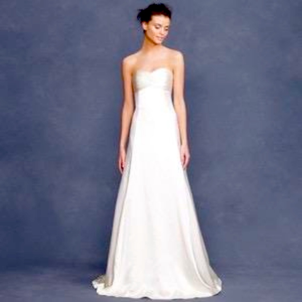 J. Crew Silk Gown, 14 (Street size 10 - 12) NWT